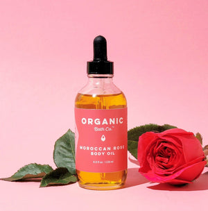 Moroccan Rose Body Oil - Organic Bath Co.