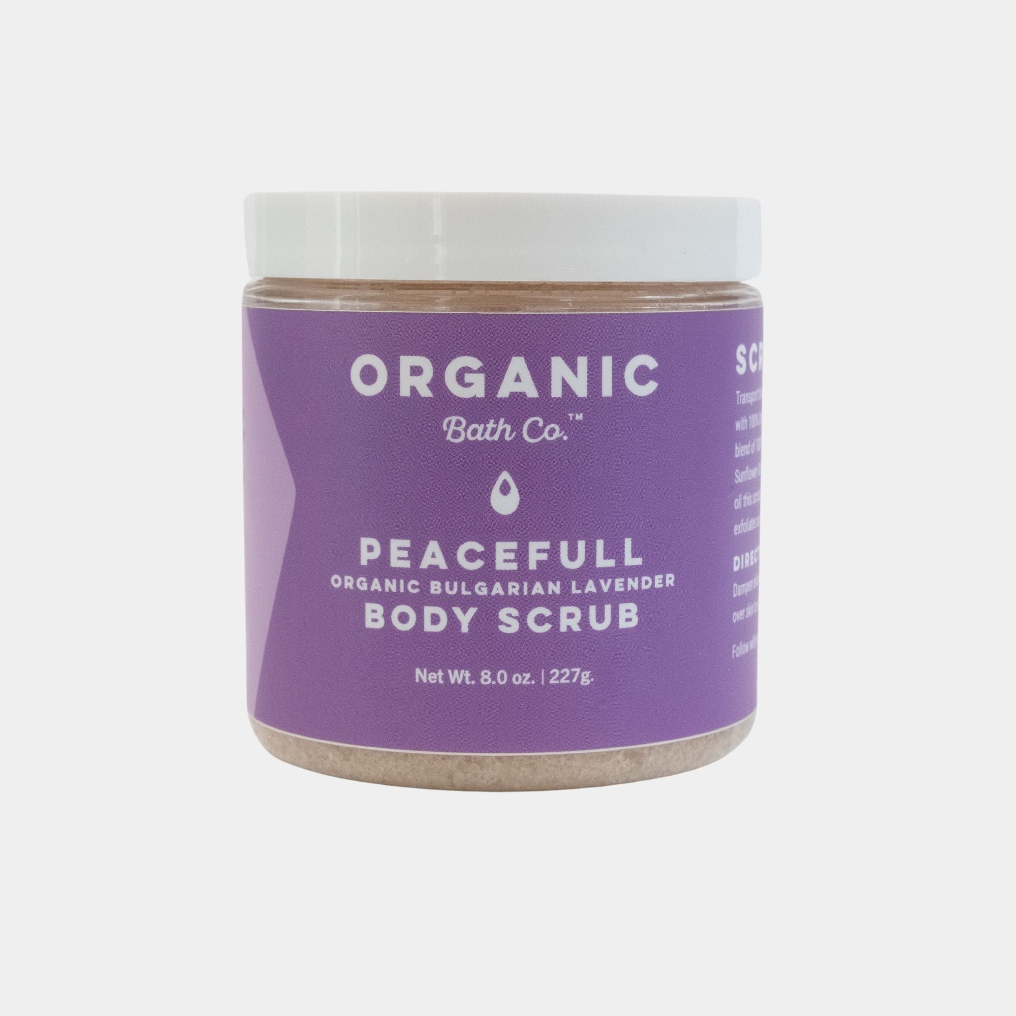 PeaceFull Organic Body Scrub - Organic Bath Co.